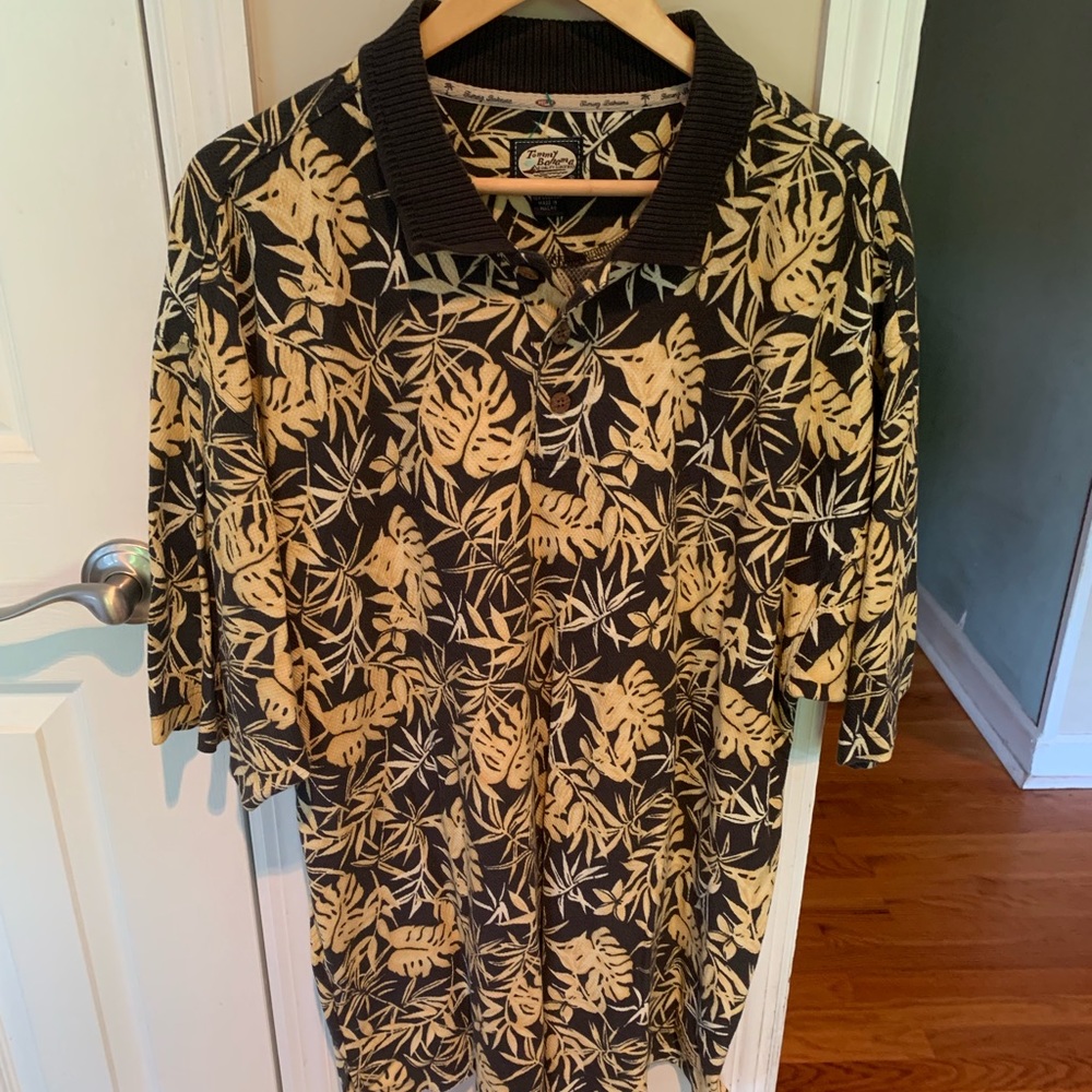 Men’s Tommy Bahama Polo Shirt XL 100% Cotton